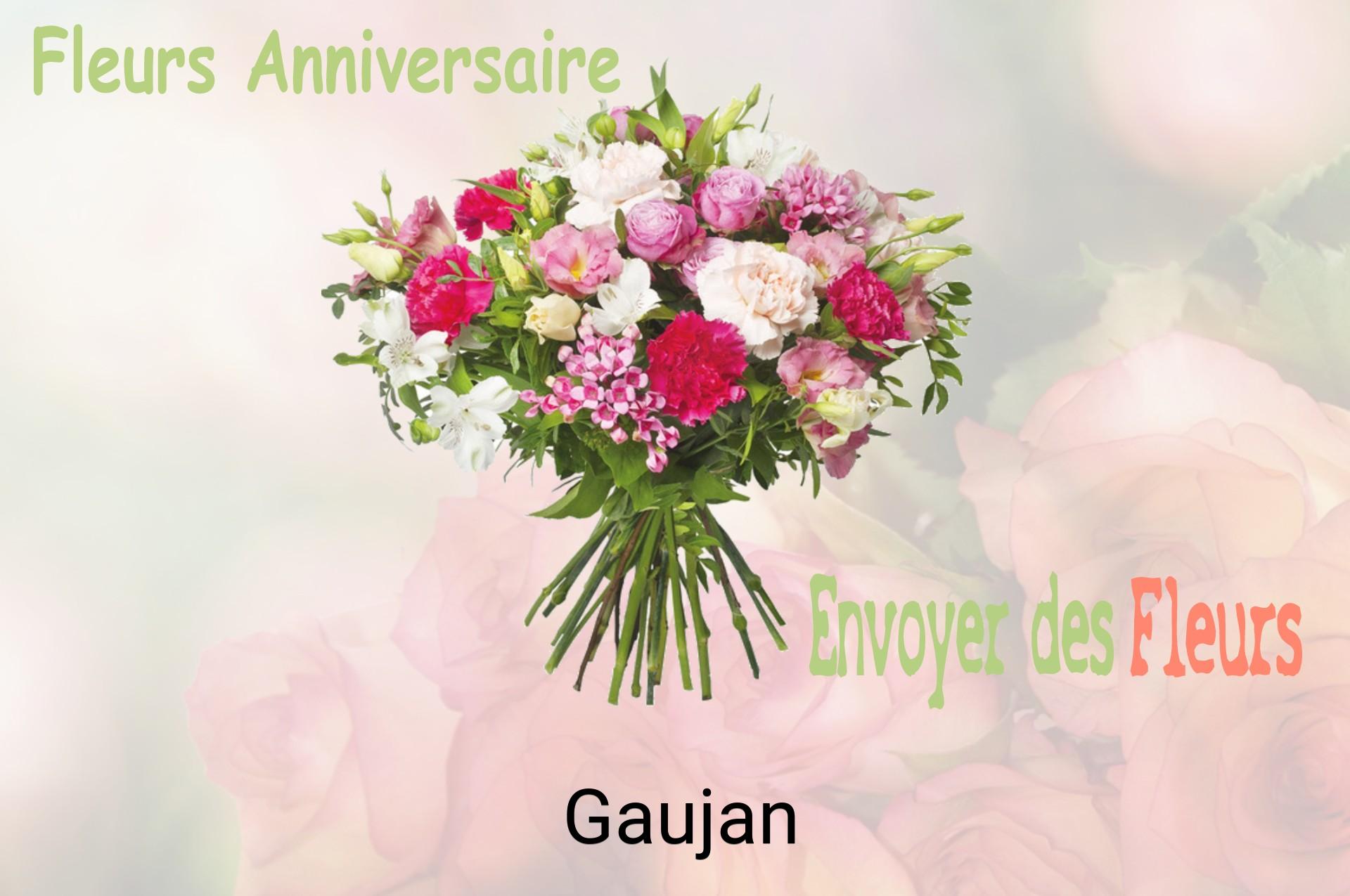 Bouquet de fleurs d’anniversaire livré à Gaujan